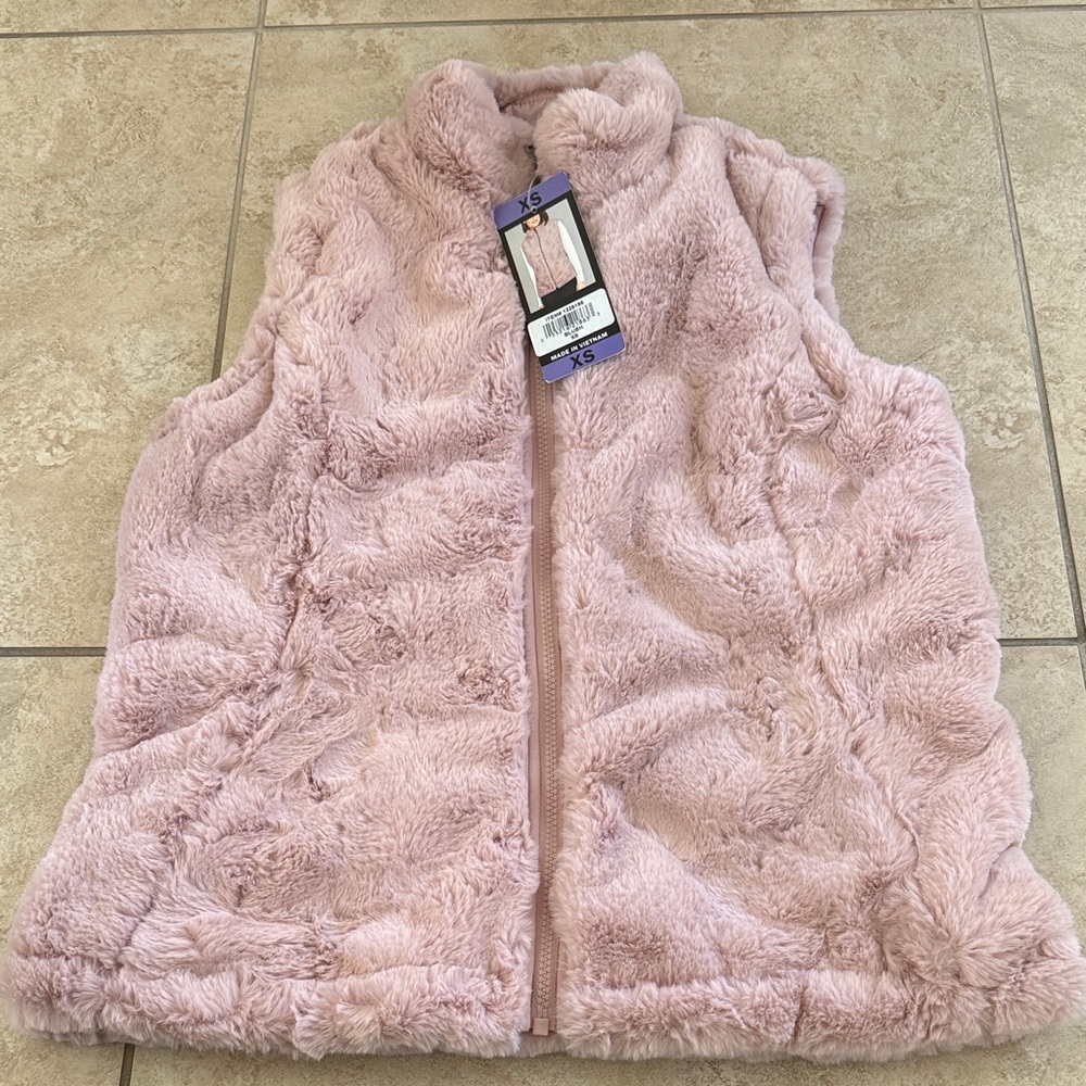 Nicole Miller Blush Reversible Vest